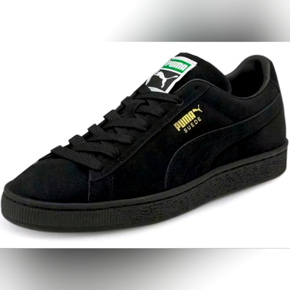 NEW Puma Suede Classic XXI Lace Up  Mens Black Sneakers Casual Shoes 37491512